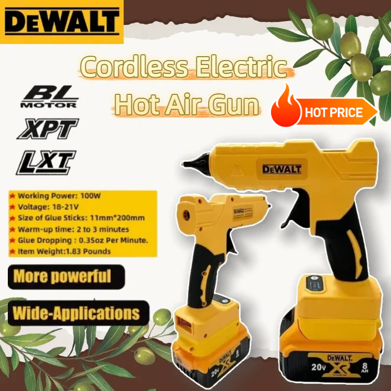 Hot Melt Glue Gun Cordless - Беспроводной электрический ручной пистолет для горячей