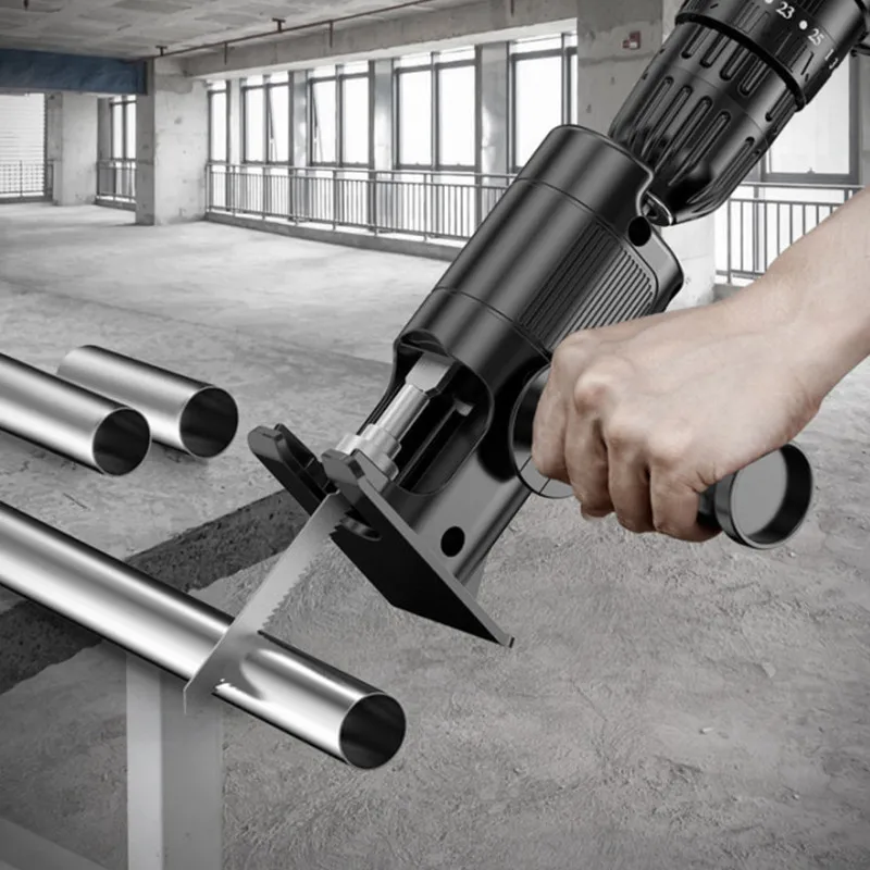 Reciprocating Saw Attachment Drill - Адаптер-конвертер для лобзика, портативная насадка для
