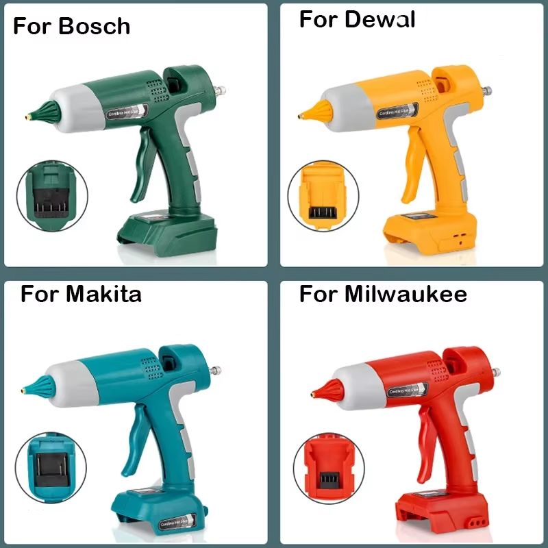 Hot Melt Glue Gun Cordless - Беспроводной клеевой пистолет 100 Вт для