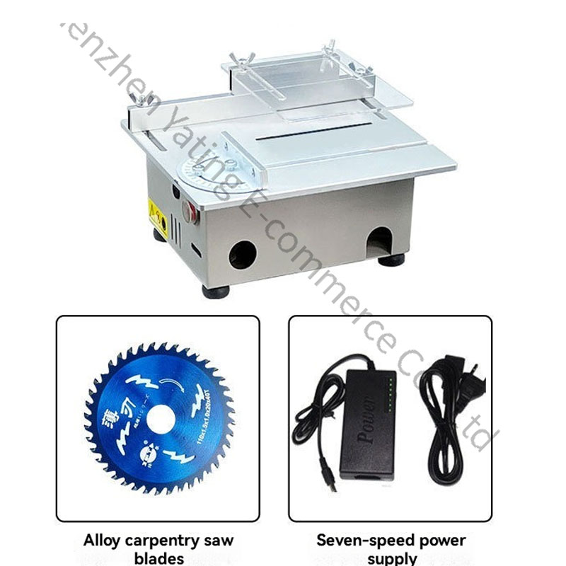 Mini Table Saw For Woodworking - Электрическая настольная пила для дома, мини-станок