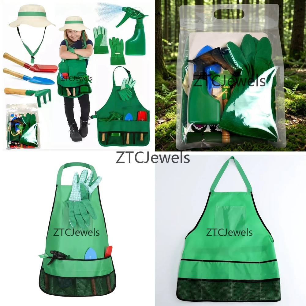 Garden Tools - Детский садовый фартук с набором инструментов