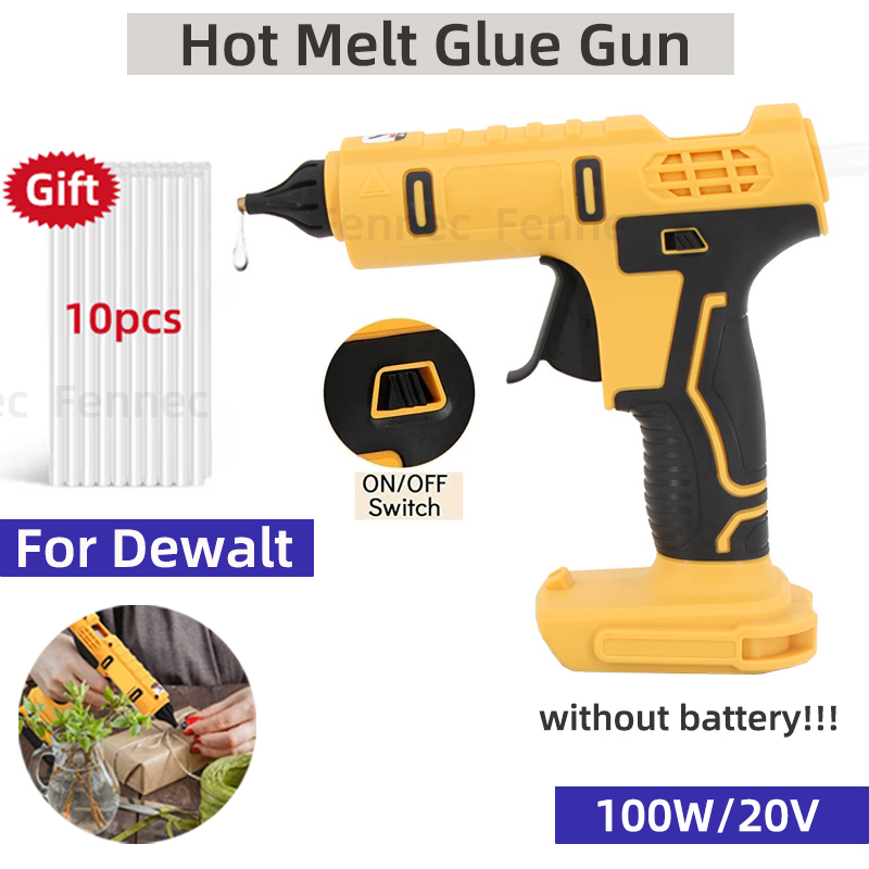 Hot Melt Glue Gun Cordless - Беспроводной электрический ручной термоклеевой пистолет, термоклеевой