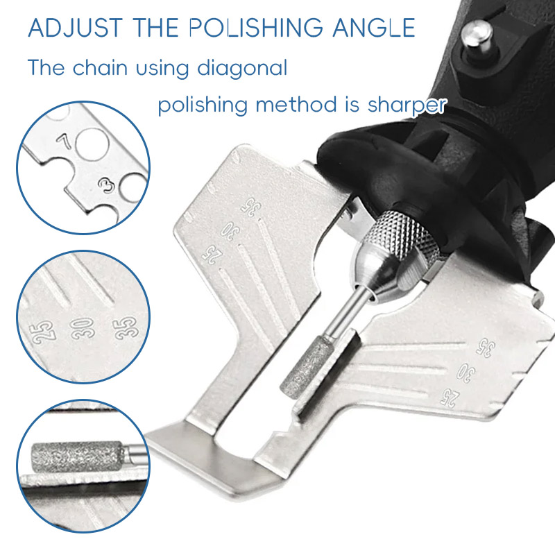 Reciprocating Saw Attachment Drill - Набор для заточки цепных пил: насадки