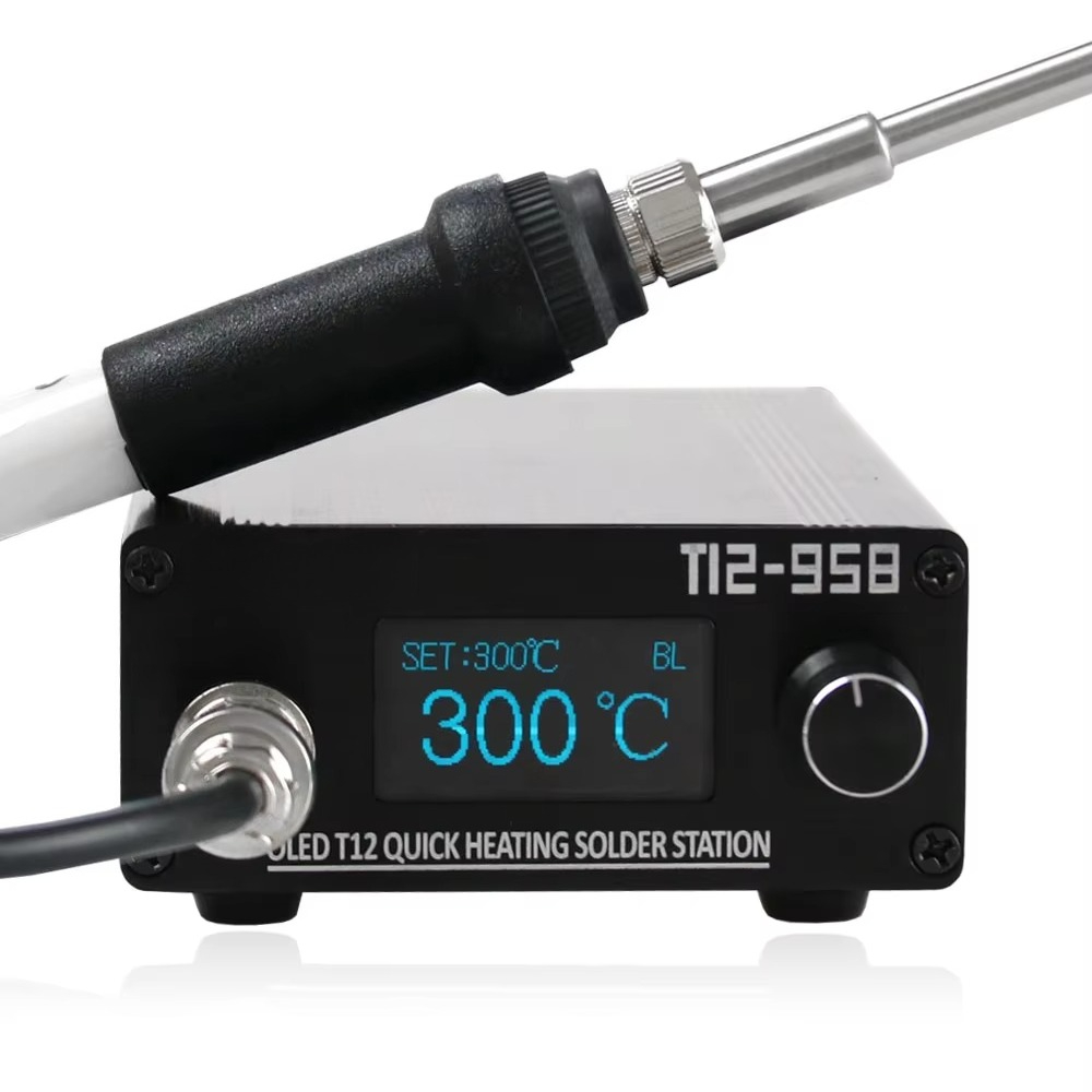 Digital Soldering Station T12 - Паяльная станция STM32 V3.1s T12-958, электронный