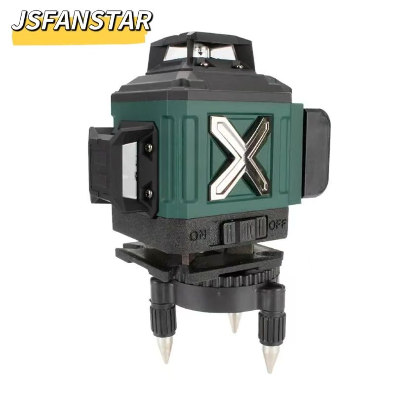 Laser Level 16 Lines 4D Green - Лазерный нивелир 4D 4-в-1 с 16