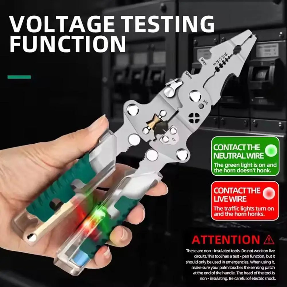 Automatic Wire Stripper Cutter - F썹be Щипцы для зачистки проводов Тестирование