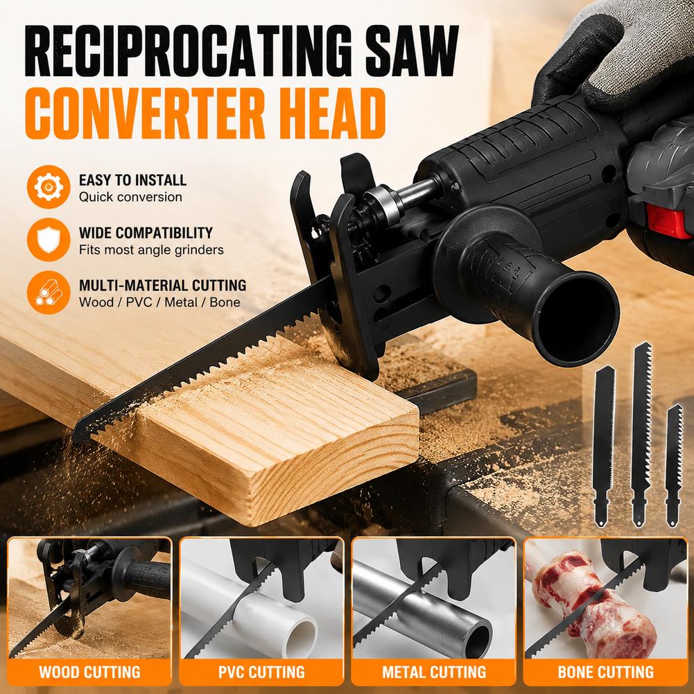Reciprocating Saw Attachment Drill - Адаптер для сабельной пилы, приспособление для