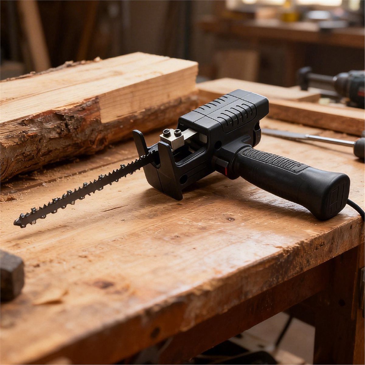 Reciprocating Saw Attachment Drill - Новый универсальный адаптер для дрели в