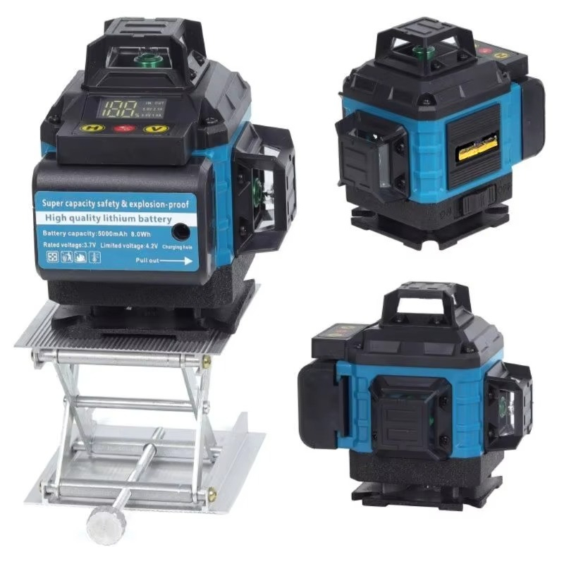 Laser Level 16 Lines 4D Green - Цифровой 16-линейный 4d зеленый оптовый лазерный