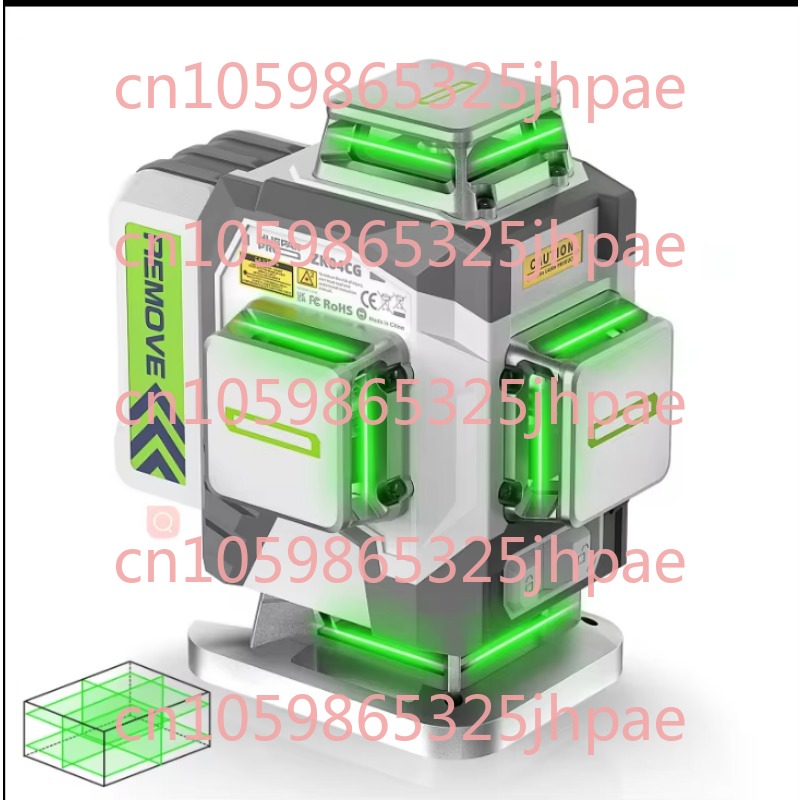 Laser Level 16 Lines 4D Green - Huepar 2024 Новый дизайн 4D 16