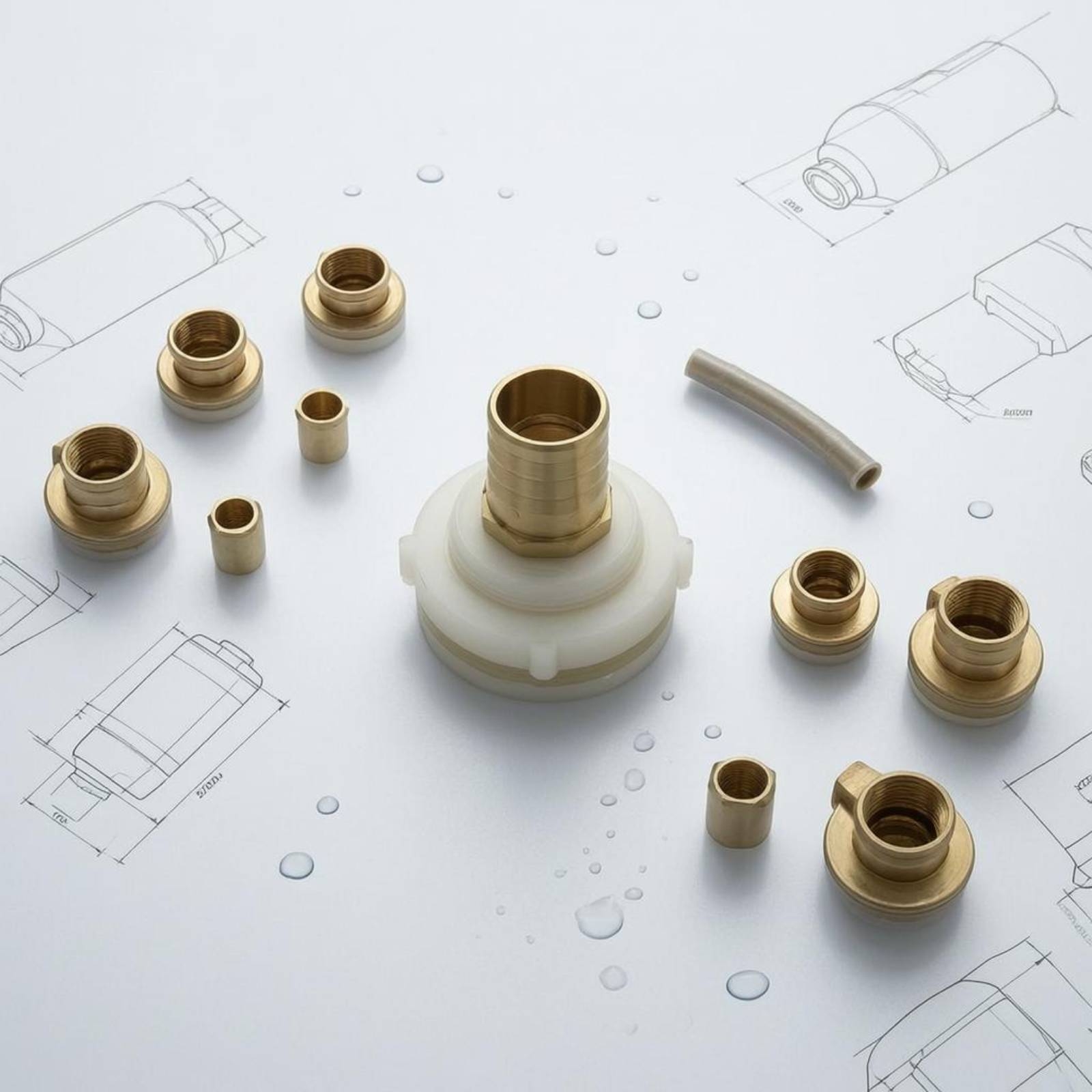 Латунный фитинг-переходник для – обзор и цена Plumbing