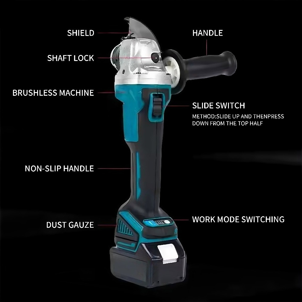 Бесщеточная аккумуляторная угл – обзор и цена Brushless Angle Grinder Battery Powered