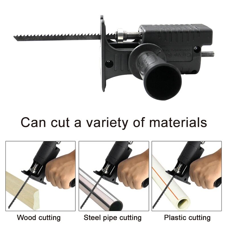 Ручная электрическая дрель с э – обзор и цена Reciprocating Saw Attachment Drill