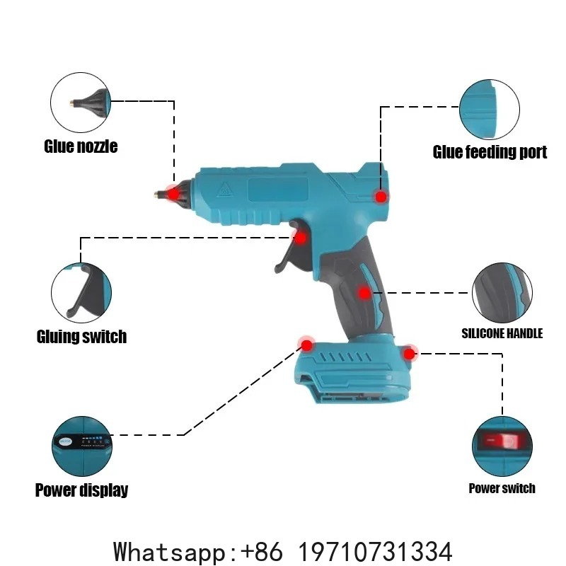 Беспроводной электрический пис – обзор и цена Hot Melt Glue Gun Cordless