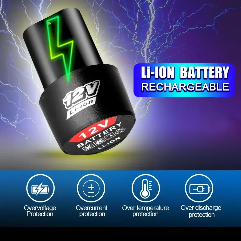 Аккумулятор 12В 1500мАч, перез – обзор и цена Electric Screwdriver Rechargeable Usb