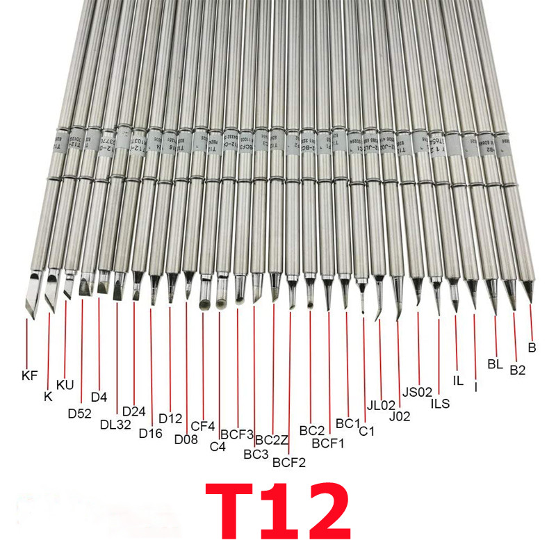 Наконечники паяльника T12, нак – обзор и цена Digital Soldering Station T12