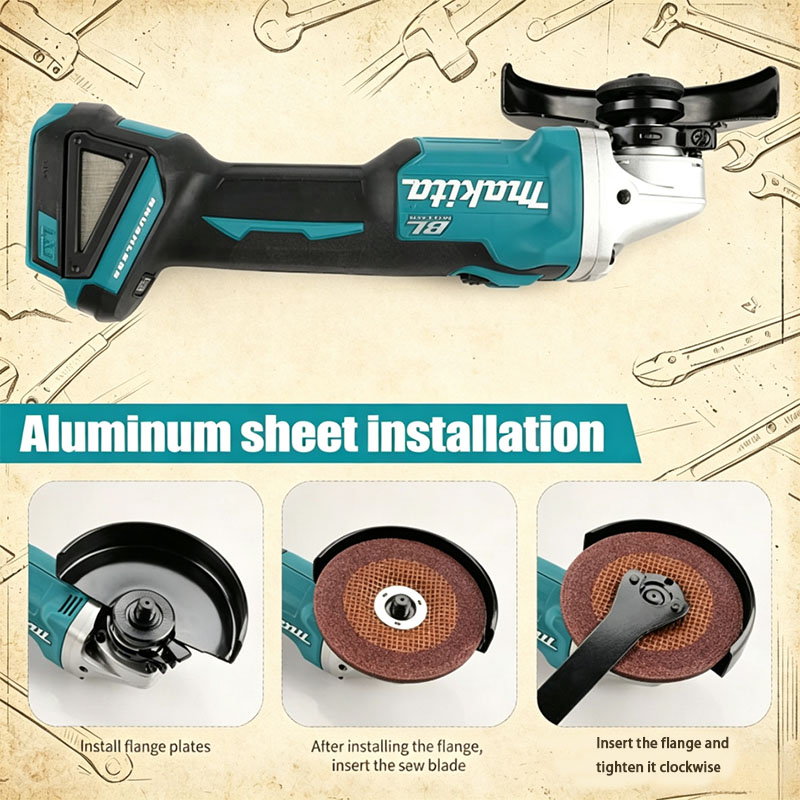 Бесщеточная угловая шлифмашина – обзор и цена Brushless Angle Grinder Battery Powered
