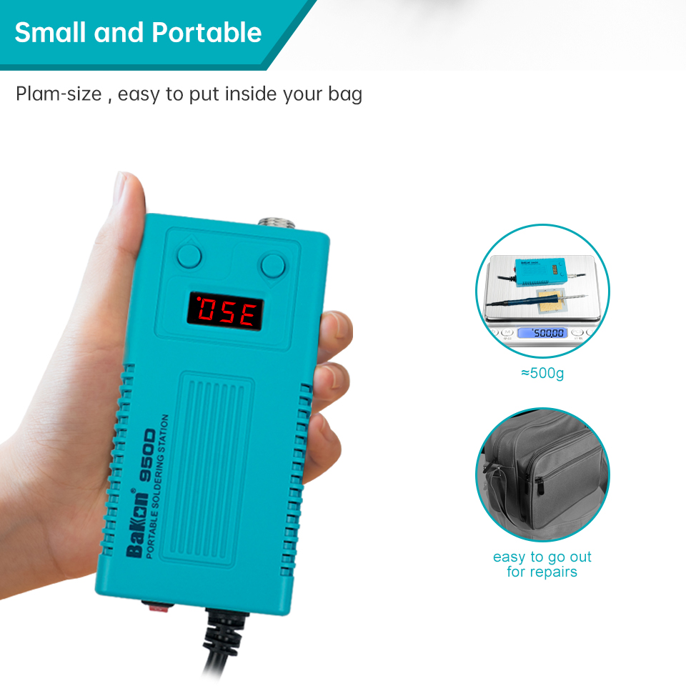 Паяльная станция Bakon BK950D  – обзор и цена Digital Soldering Station T12
