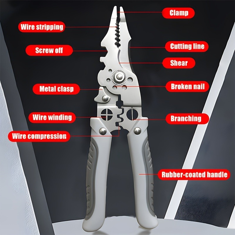Многофункциональный промышленн – обзор и цена Automatic Wire Stripper Cutter