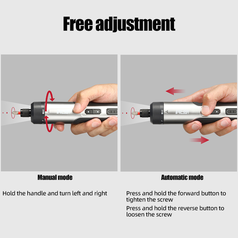Беспроводной электрический шур – обзор и цена Electric Screwdriver Rechargeable Usb