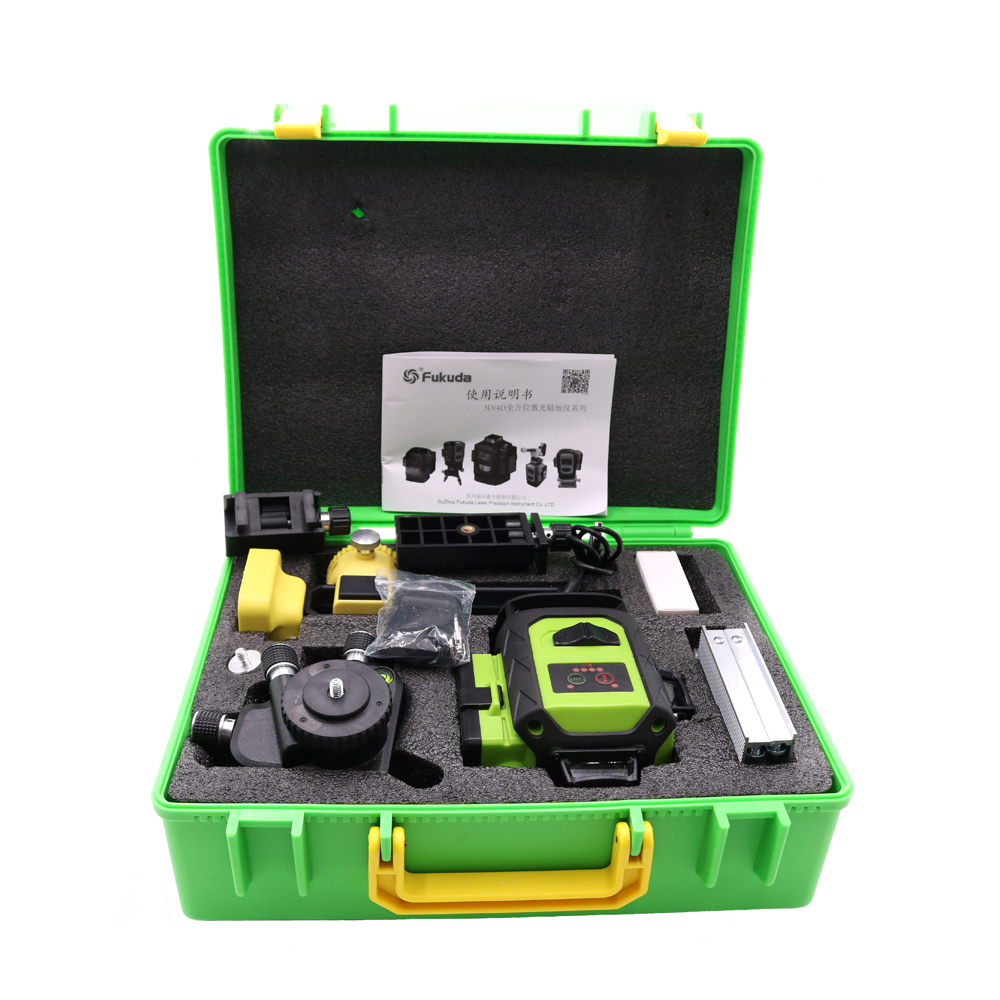 Новейший 4D лазерный уровень,  – обзор и цена Laser Level 16 Lines 4D Green