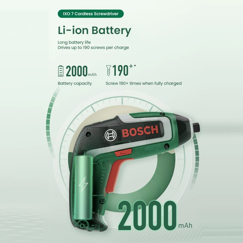 Беспроводная отвертка Bosch IX – обзор и цена Electric Screwdriver Rechargeable Usb