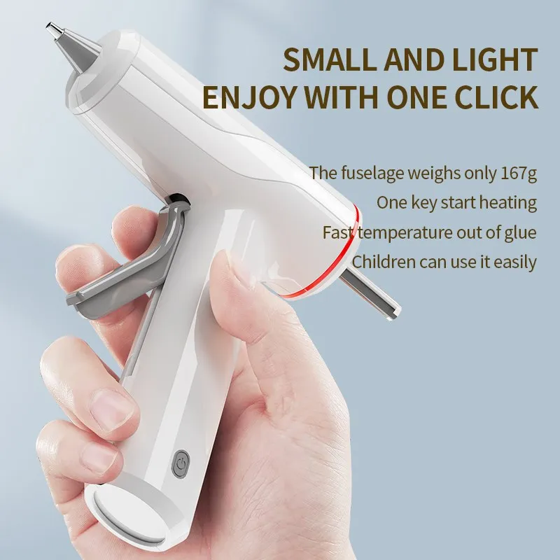 Миниатюрный беспроводной термо – обзор и цена Hot Melt Glue Gun Cordless