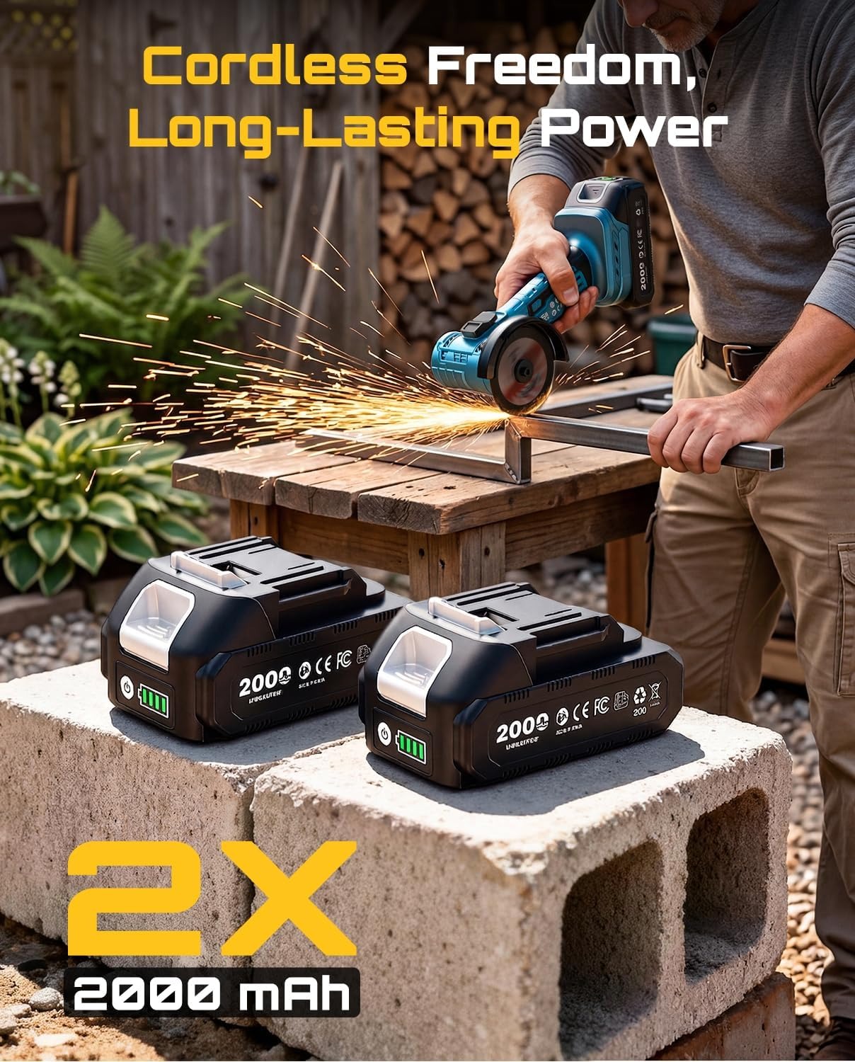 Беспроводная мини-угловая шлиф – обзор и цена Brushless Angle Grinder Battery Powered