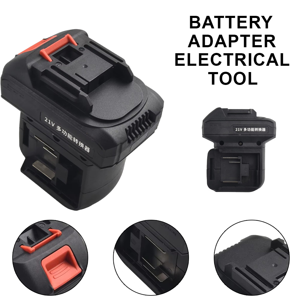 Преобразователь батареи 2 в 1  – обзор и цена Brushless Cordless Electric Drill 18V