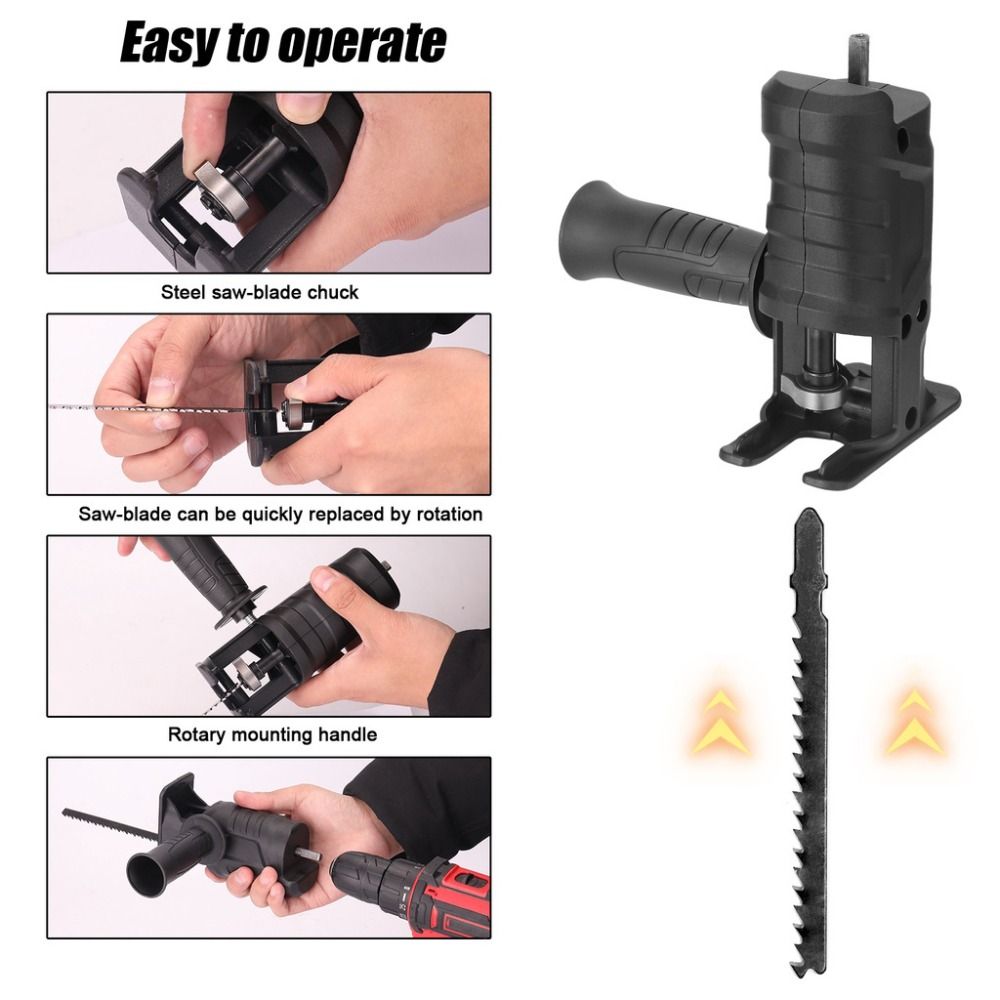 Быстросъемный адаптер для дрел – обзор и цена Reciprocating Saw Attachment Drill
