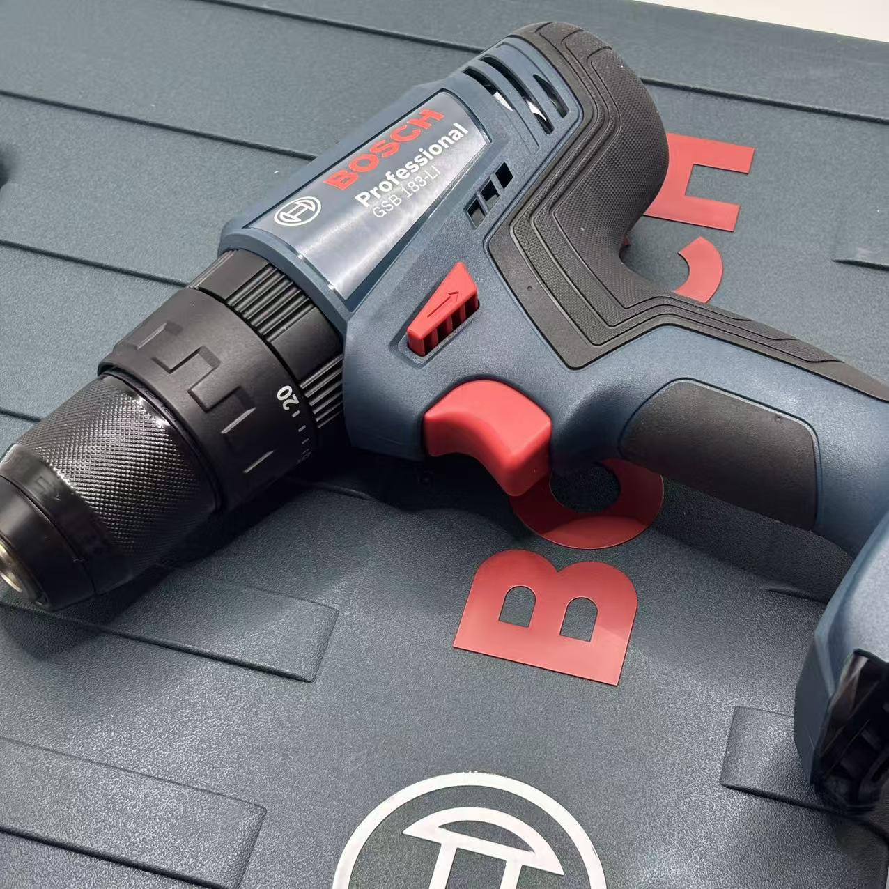 Бесщеточная ударная дрель Bosc – обзор и цена Brushless Cordless Electric Drill 18V
