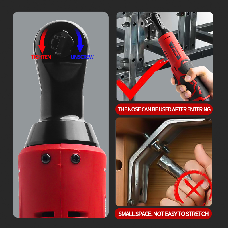 LYUWO 3/8 перезаряжаемый элект – обзор и цена Electric Screwdriver Rechargeable Usb