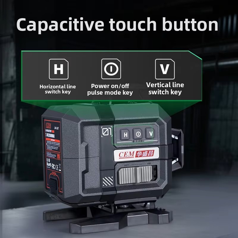 CEM 4D 16-линейный зеленый бес – обзор и цена Laser Level 16 Lines 4D Green