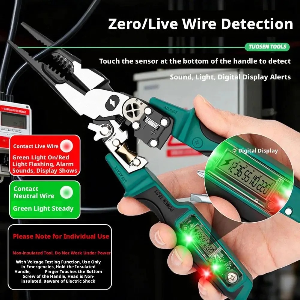 Электрические плоскогубцы с ци – обзор и цена Automatic Wire Stripper Cutter