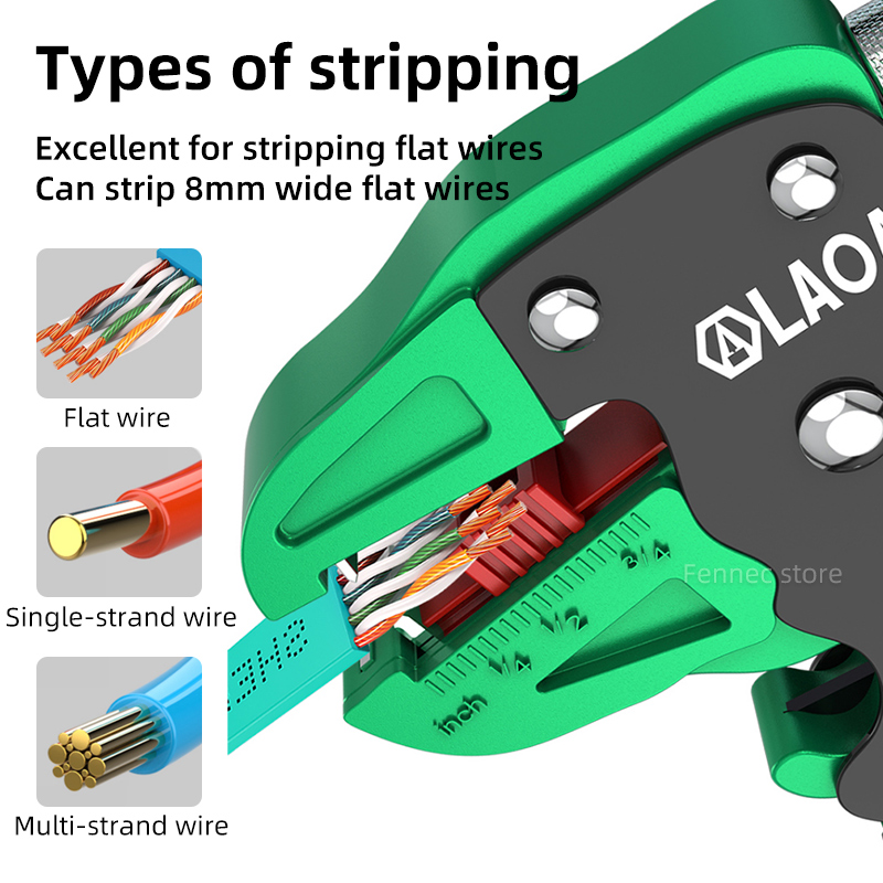 LAOA Инструменты для зачистки  – обзор и цена Automatic Wire Stripper Cutter