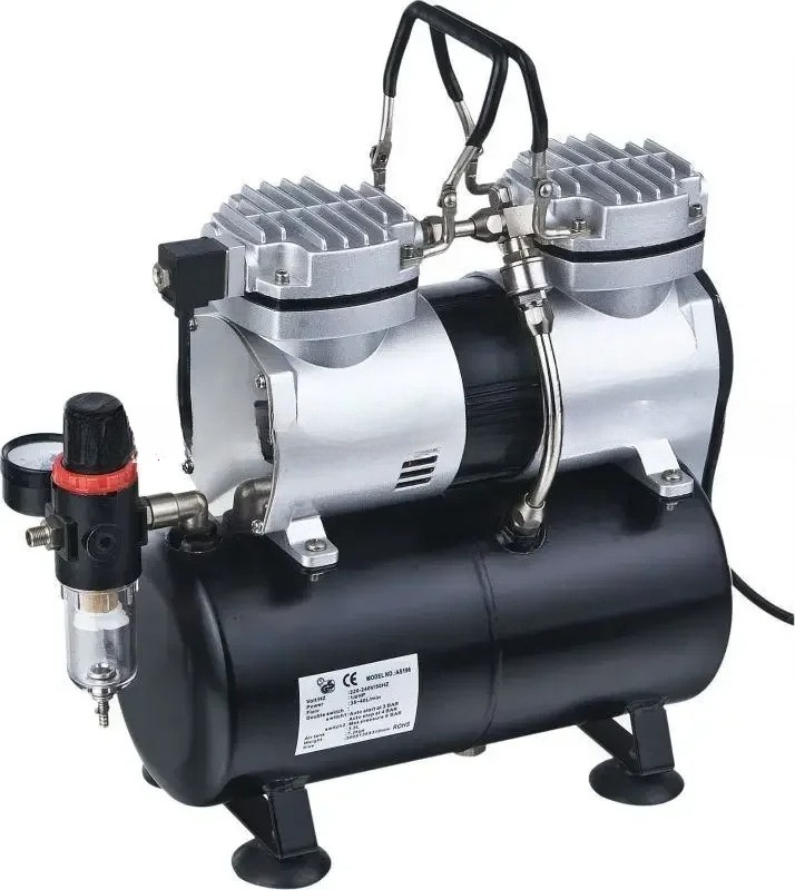 Комплект мини-компрессора для  – обзор и цена Airbrush Kit With Mini Compressor