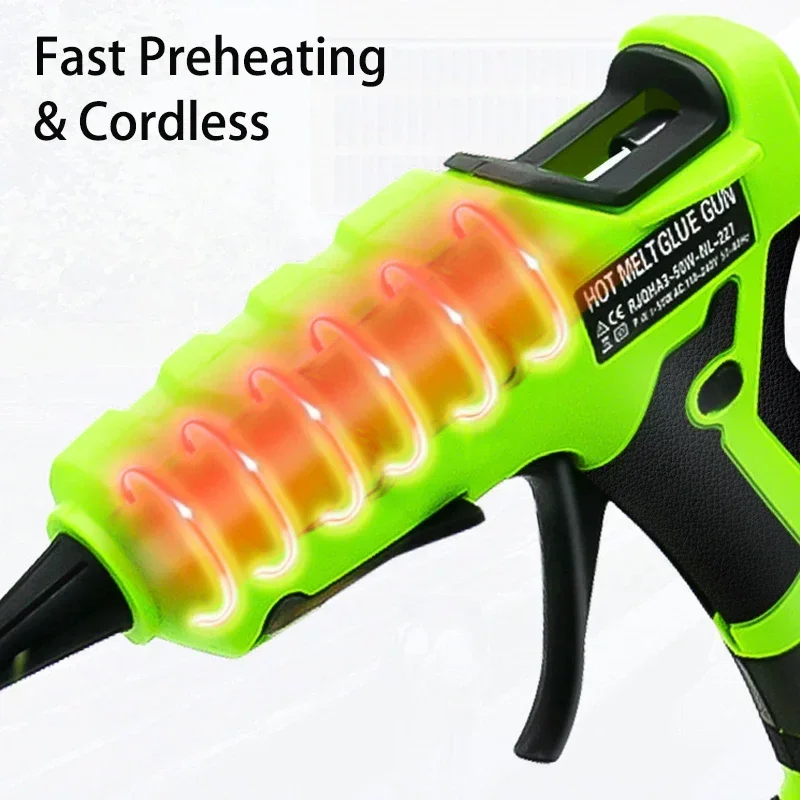 Клеевой пистолет для горячего  – обзор и цена Hot Melt Glue Gun Cordless