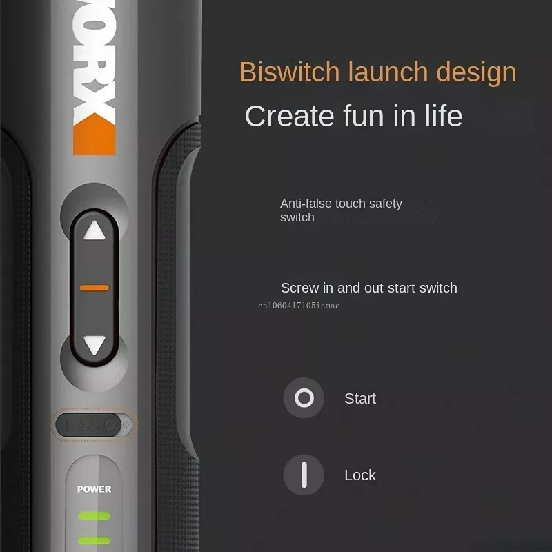 WORX WX242 4 В набор электриче – обзор и цена Electric Screwdriver Rechargeable Usb