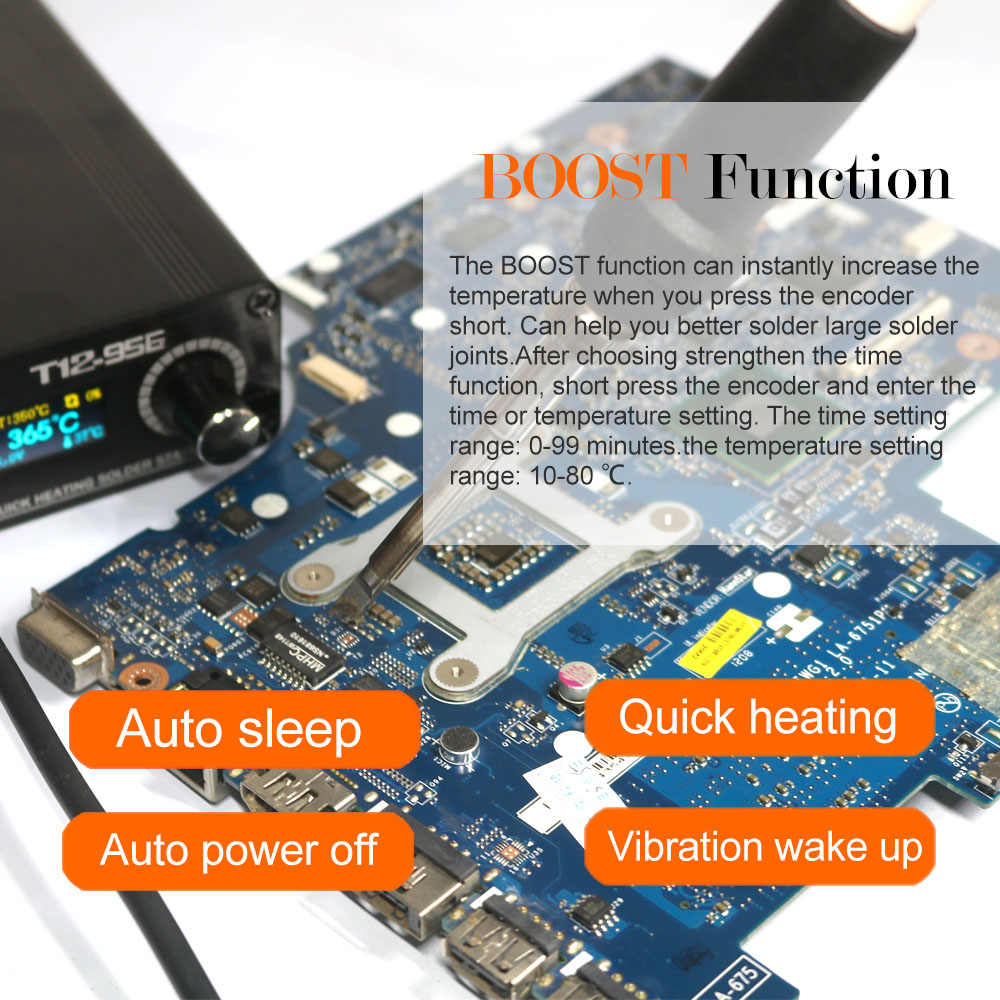 Цифровая паяльная станция QUEC – обзор и цена Digital Soldering Station T12