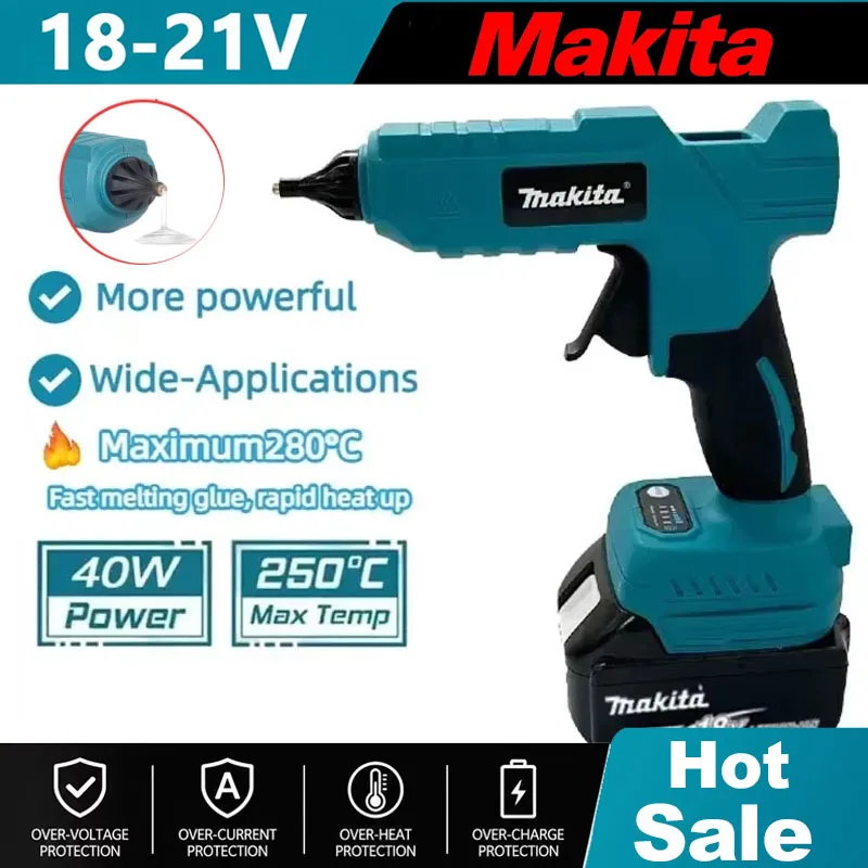 Беспроводной электрический кле – обзор и цена Hot Melt Glue Gun Cordless