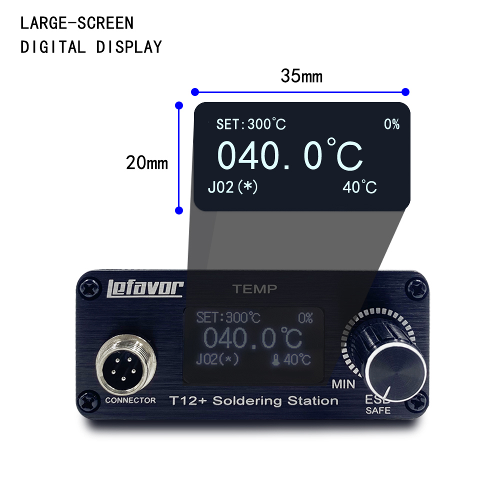 Паяльная станция T12 +, паяльн – обзор и цена Digital Soldering Station T12